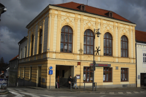Fasáda městského domu Kaplice