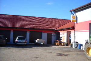 Přístavba autodílny Chvalšiny